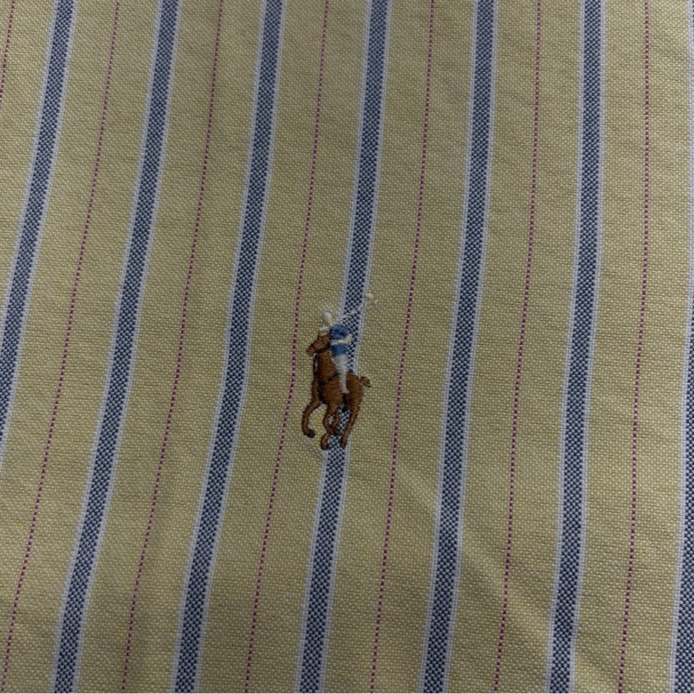 Imperfect XXL Polo Ralph Lauren classic fit 100% cotton button down long sleeved - Picture 9 of 15